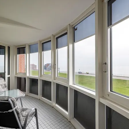 Gemuetliche Mit Wintergarten & Meerblick Am Suedstrand 123 * Wilhelmshaven